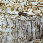 Free People  Talk About It Tunic Top Square Neck Peasant Boho Floral Yellow SP Photo 9