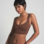 SKIMS naked PLUNGE LONGLINE BRALETTE size S-DD Photo 0