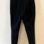 Kate Spade Black Ponte Pants Zipper Pockets Ankle Fit Size 0 Business Casual Photo 4