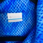 Columbia Blue 1/4 Zip Patterned Fleece Top Sz Small Photo 7