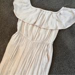 Thalia Sodi  jumpsuit size medium off the shoulder lined Photo 11