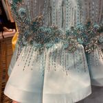 Rachel Allan Blue Pageant Dress Photo 5