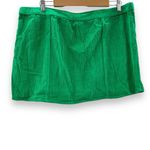 Aerie  Corduroy Green Micro Side Zip Mini Skirt Sz XL NEW‎ Photo 2