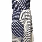 Myne | Blue & White Casual Dress Sz 2 with … Photo 0