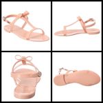 Stuart Weitzman 💕💕 Mellie Bow Jelly Sandal ~ Pink 10 New Without Box Photo 1