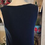 Duluth Trading Co Black Tank Top with Square Neckline Blue Size M Photo 2