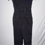 Good American ‎ Black Denim Jumpsuit Photo 10