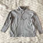 Treasure & Bond Grey Heather Cowl Tie Neck Relaxed Fit Sweatshirt Sz M Photo 0