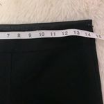 Trina Turk Black Pull on Slacks with Side Zipper Photo 5