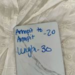 Antica Sartoria Women’s White One Size Boho Flowy Dress Tunic Top NWT Photo 5