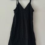 Brandy Melville  Polka Dot Black Mini Dress Photo 0