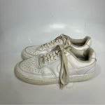 Nike  all white court vision sneakers‎ size 9 Photo 2