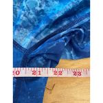 Coolibar UPF 50+ Sun Protection Top Women's L Blue Marble Print Long Sleeve Size L Photo 7