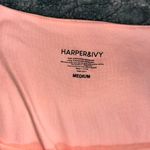 Harper&Ivy NWT Pink Baby Tee Square Neck Long Sleeve Butterfly’s  Photo 5