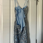 B Darlin Blue sequin homecoming dress Photo 1