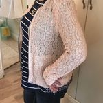 LC Lauren Conrad LC Conrad lace jacket in pale pink size 10 Photo 0