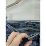 Wild Fable  Jean Women 0 Blue Distressed Straight Leg‎ High Rise Button Fly Photo 4