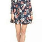 Cupcakes and Cashmere  Long Sleeve Floral Boho Keyhole Dress Size XS Photo 2
