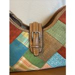 Fossil Vintage  Leather Patchwork Shoulder Bag With Key Photo 3