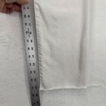 Good American White High Rise Straight Leg Frayed Hem Jeans Size 14/32 READ Photo 3