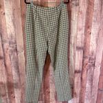 Who What Wear  Black‎ And White Houndstooth Print Pull On Pants Size 12 Photo 1