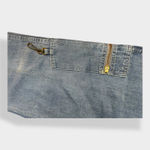 Cheap Jeans‎ 1970’s Vintage Wide Leg Jeans Size 32x32 Blue Photo 4