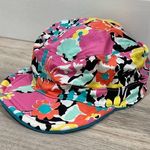 Lady Hagen  Floral Turquoise Reversible Golf Hat Cap Elastic Back One Size Photo 0