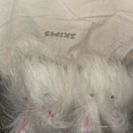 SKIMS  bunny slippers 37 NWT & dust bag Photo 2