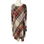Madison Leigh  Plaid Dress with Scarf Photo 2