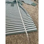 Ann Taylor NWT  Striped Belted Sweater Midi Dress Seafoam/White XXL Long Sleeve Photo 9