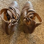 Charlotte Russe  Taupe Strappy Ankle Booties Photo 2