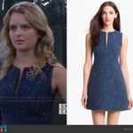 Diane Von Furstenberg  Yvette Painted Tweed Dress Size 6 Photo 6