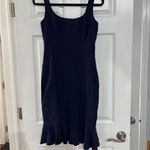 Alexander McQueen Vintage  navy blue scoop neck dress sz IT40 Photo 1