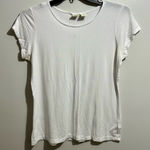 Lucy & Laurel  White Short Sleeve Tee (905) Photo 0