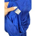 Hello Molly Royal Blue Draped Ruched Mini Dress - Size S (US 4) Photo 3