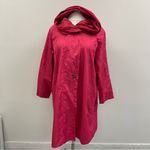 Woman Within  Packable Hooded Raincoat.  Size 26 Photo 1