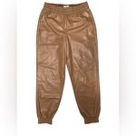 Babaton Aritzia Zedel Vegan Leather Jogger Pants Photo 7