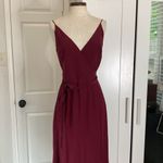 Amanda Uprichard maxi wrap formal dress Photo 8