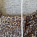 ZARA Leopard Babydoll Mini Dress | Small | NWT Photo 9