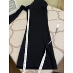 Chico’s Pull on Wide Full Length Pant Ponte Knit front pockets Pants,size 2.5/14 Black Photo 7