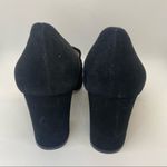 M. Gemi Lettura Block Heel Fringe Loafer Black Size 7 Photo 6