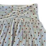 Free People Gobi Pleated Skort in Cornflower Blue Combo Polka Dot Size Large Photo 4