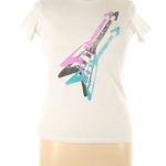 Bella Electric Guitar White and Multicolor T Photo 2