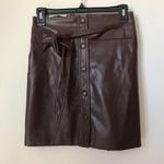 Urban Outfitters UO Maisie Belted Snap Button Mini Skirt Photo 4