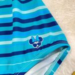 Disney  Minnie Mouse Striped Swimsuit Womens Sz XL Blue Adjustable‎ Straps UPF 50 Photo 6
