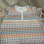 Roller Rabbit  Bands Weave Pajama PJ Set in Woodland Animals Size Large Photo 5