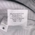 WD•NY Black nautical stripe 1/4 zip pullover hooded jacket womens size M Photo 6