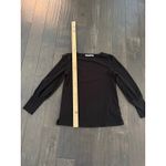 Belle by Kim Gravel size xxs‎ (runs big) black long sleeve top Photo 1