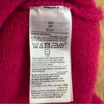 Old Navy SoSoft Off Shoulder Sweater Vivid Pink Berry Fine Sz XS Photo 4