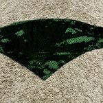 Green leopards print bandana top Size XS Photo 0
